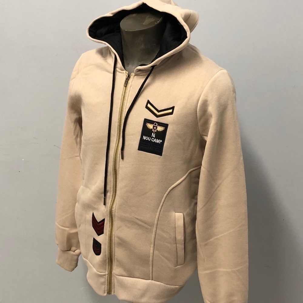 Recreation premium hoody jacket beige regular fit - Picture 2 of 3